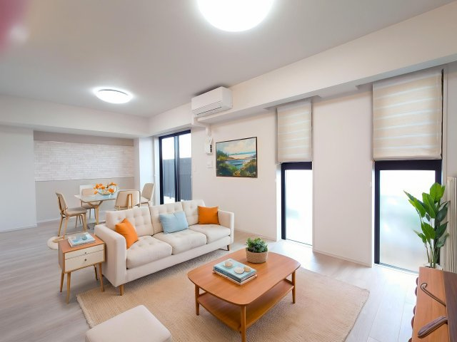 プライム フォレスト 百合ヶ丘の居間・リビング