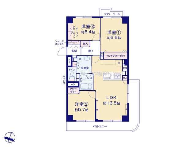 メゾン西永福の間取り