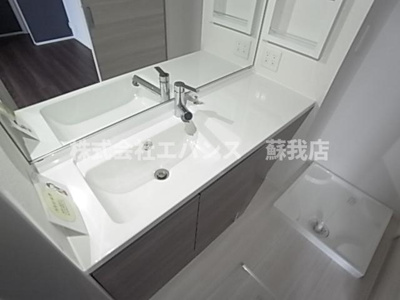 【独立洗面台】 | D-ROOM新宿Ⅰ-A | 独立洗面台あり、毎朝おしゃれに忙しい女性の方におすすめです