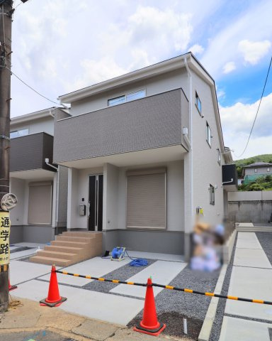 日野西大道町　２号地の外観|【２号地】こちらは２号地の外観です！ZEH水準省エネ住宅の３区画です！是非ご内覧ください♪