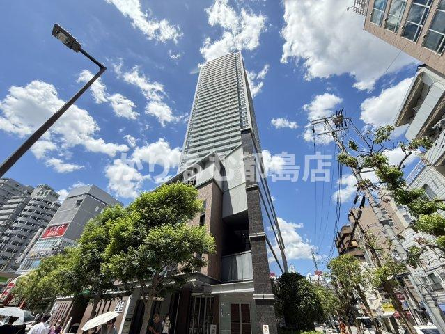 ジオタワー天六の外観パース