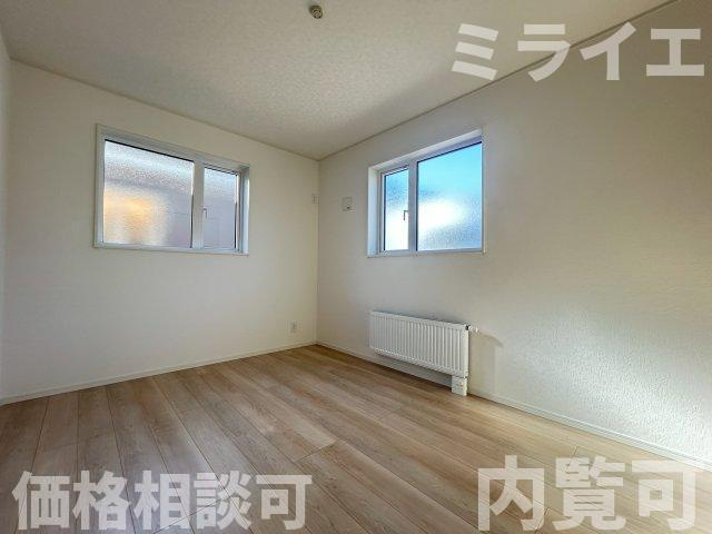 【新築戸建】札幌市西区西野11条9丁目2棟の洋室