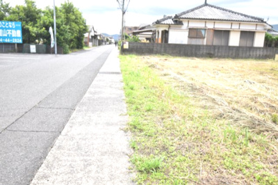 【前面道路含む現地写真】 | 鹿屋市札元2丁目　売地（全2筆） | 南側