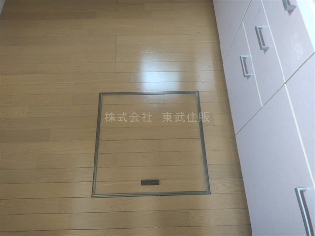 【キッチン】 | 毛呂山町目白台 | キッチン床下収納庫