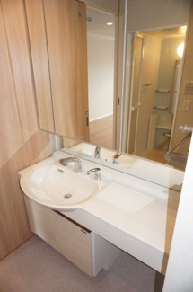 【独立洗面台】 | ベイサイドヒルズ関内 | ベイサイドヒルズ関内　独立洗面台