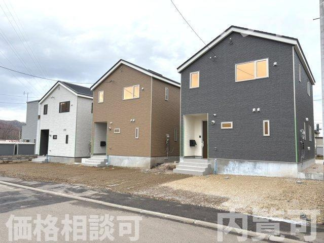 【新築戸建】札幌市南区藤野2条12丁目3棟の外観