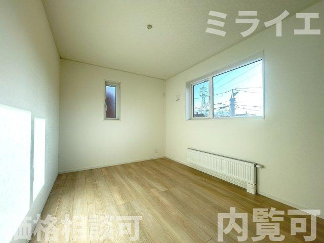 【新築戸建】札幌市南区藤野2条12丁目3棟の洋室