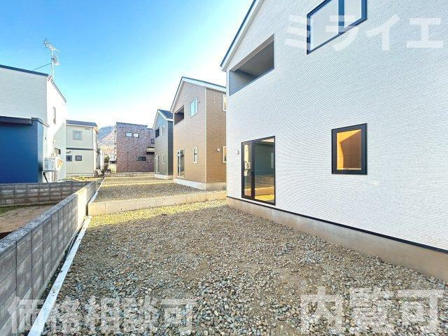 【新築戸建】札幌市南区藤野2条12丁目3棟の駐車場|1号棟