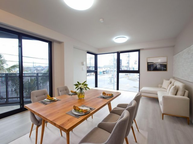 プライム フォレスト 百合ヶ丘の居間・リビング|※CG画像のため家具はつきません