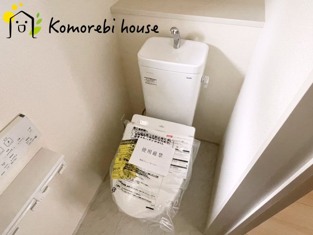 さいたま市見沼区笹丸　新築一戸建て　大宮east hill　01のトイレ|トイレも気になるポイント