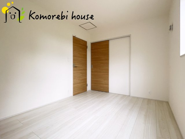 さいたま市見沼区笹丸　新築一戸建て　大宮east hill　01の洋室|広々とした洋室です