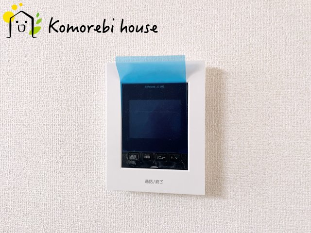 さいたま市見沼区笹丸　新築一戸建て　大宮east hill　01の防犯設備|モニター付きインターホン