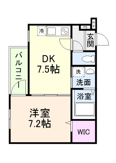 【間取り】 | Fujipalace なでしこ北田辺