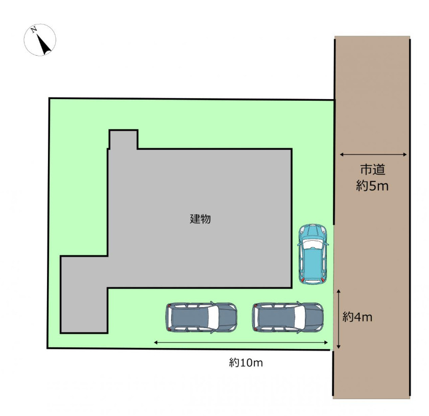 北波多田中売家