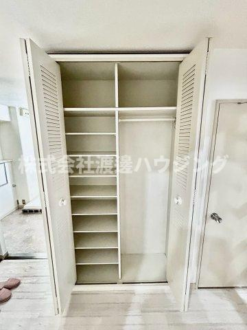 江坂・江の木公園スカイハイツの収納|玄関収納