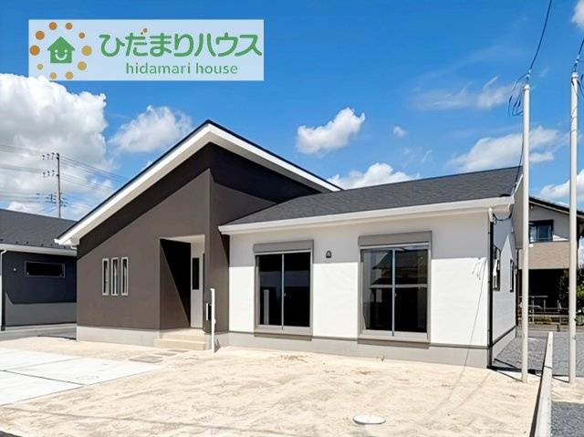 【外観】 | つくば市今鹿島　新築戸建　2号棟 | スタイリッシュな外観です(^^)/