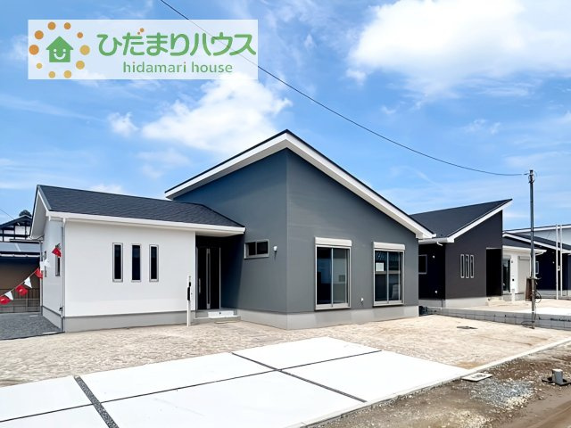 【外観】 | つくば市今鹿島　新築戸建　2号棟 | 人気の平屋一戸建て☆彡
