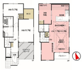 中野区若宮２丁目　新築戸建ての画像