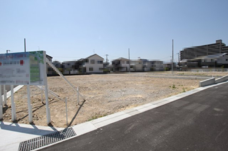 鴨部　建築条件付き　売土地　4号地の土地図|4号地