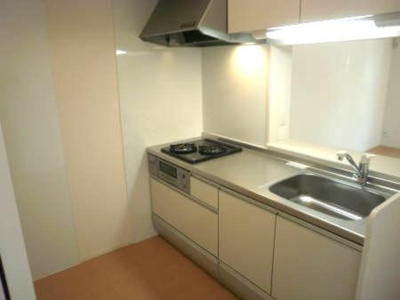 【キッチン】 | ハイツ ハピネス | お料理しやすいキッチンです