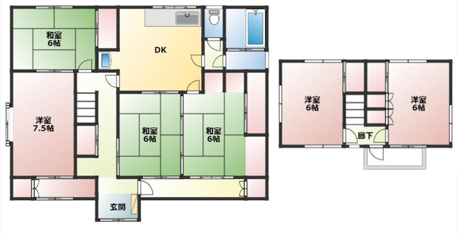 【間取り】 | 八代市日奈久大坪町