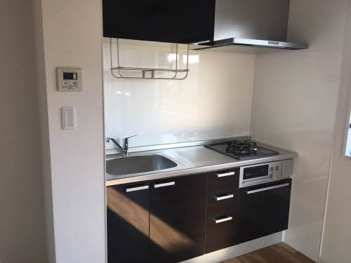 槇ハウスJUN　B棟のキッチン