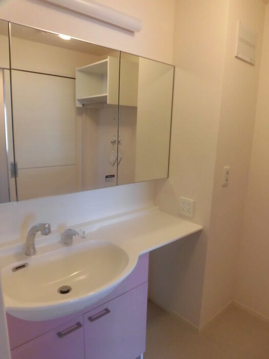 ハルブラッサム富の原Ｂの洗面所