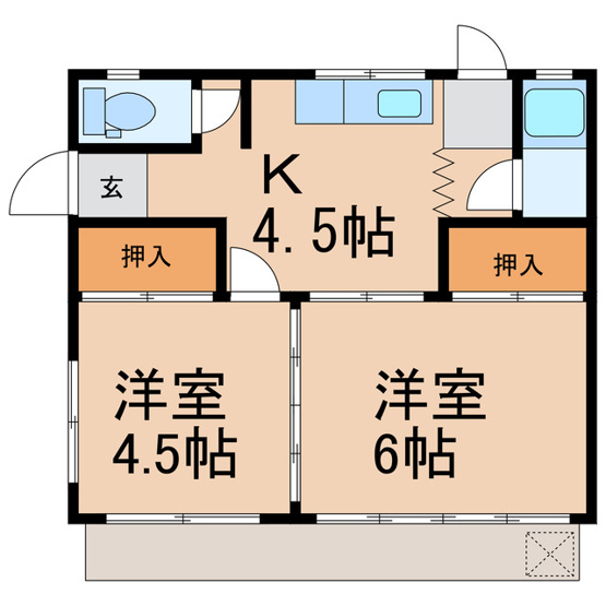 【間取り】 | 田中貸家