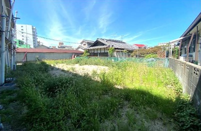 堺市西区上　売土地　建築条件なし