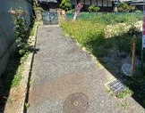 堺市西区上　売土地　建築条件なしの前面道路含む現地写真