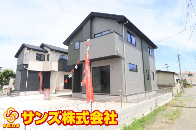 郡山市静町6期　　　  ２号棟　　　大成小学校、郡山第７中学区　の外観|南西側から見た外観