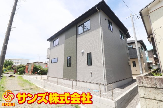 郡山市静町6期　　　  ２号棟　　　大成小学校、郡山第７中学区　の外観|南東側から見た外観