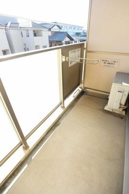 【バルコニー】 | ボナール江坂 | 風が吹き抜けます