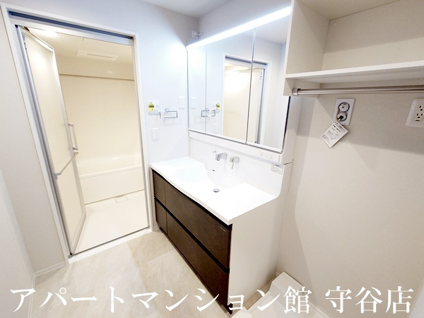 プライム フォレスト 百合ヶ丘の独立洗面台