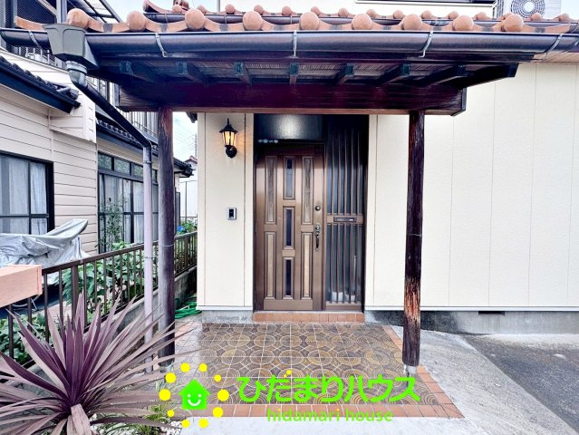 久喜市菖蒲町上栢間の玄関