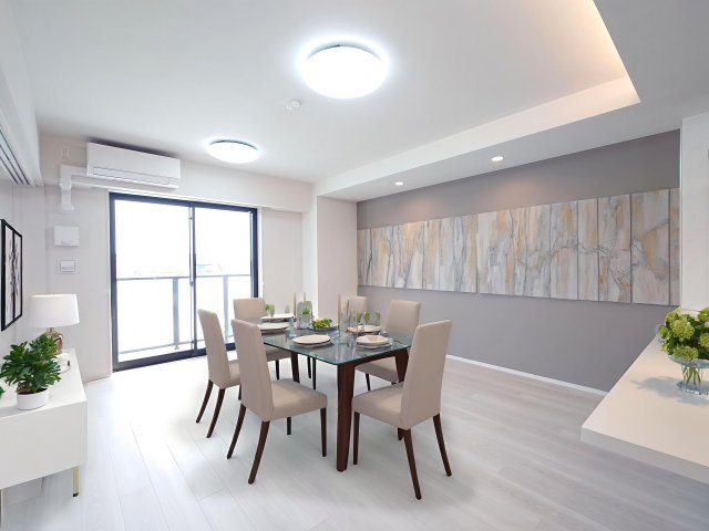 プライム フォレスト 百合ヶ丘の居間・リビング|※CG画像のため家具はつきません