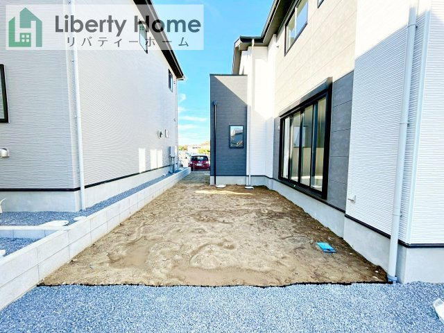 牛久市栄町６期　新築戸建　１号棟の庭