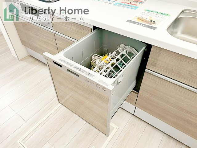 牛久市栄町６期　新築戸建　１号棟のキッチン