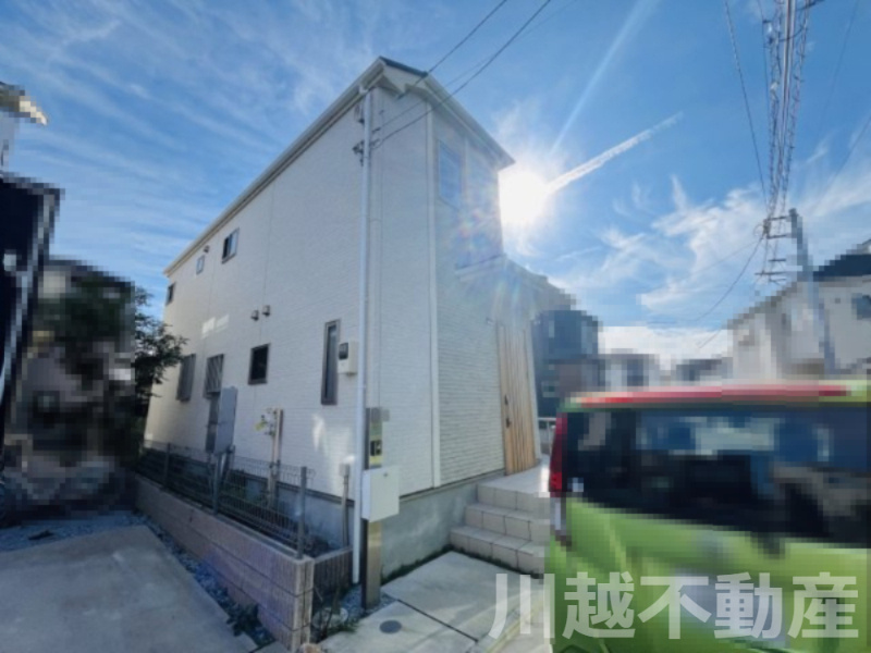 ２駅利用可、並列２台駐車可の築２年の住まいの外観|日当たりのよい物件です