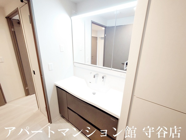 プライム フォレスト 百合ヶ丘の独立洗面台