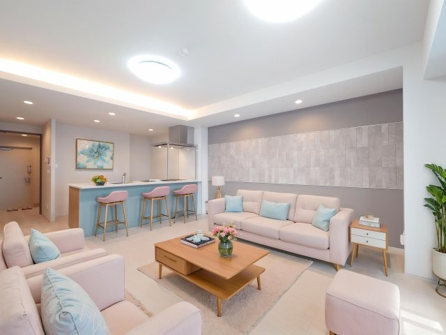 プライム フォレスト 百合ヶ丘の居間・リビング