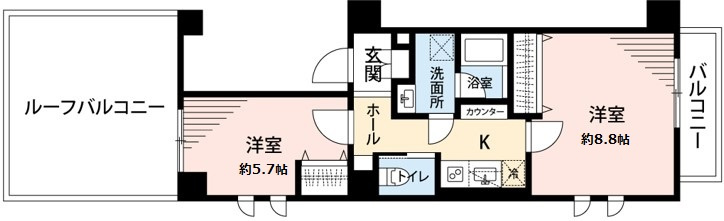 MAXIV王子の間取り