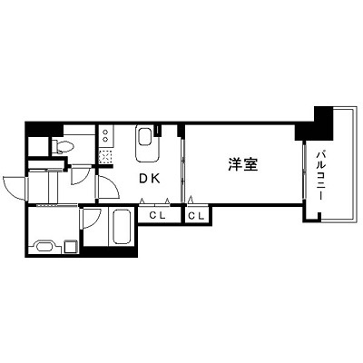 インペリアル新神戸の間取り