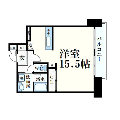 インペリアル新神戸の間取り