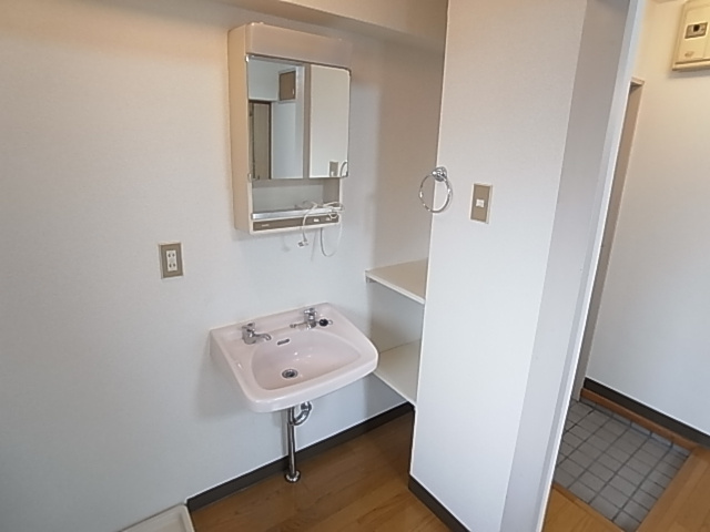 サンハイツ楠の洗面所