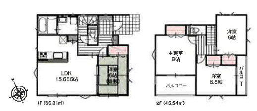 【間取り】 | 館林市高根町