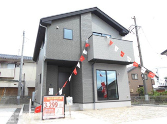 【外観】 | 郡山市静町新築一戸建て2棟 | 落ち着いた雰囲気の外観です