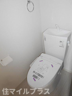 【トイレ】 | 郡山市静町新築一戸建て2棟 | コンパクトで使いやすいトイレです