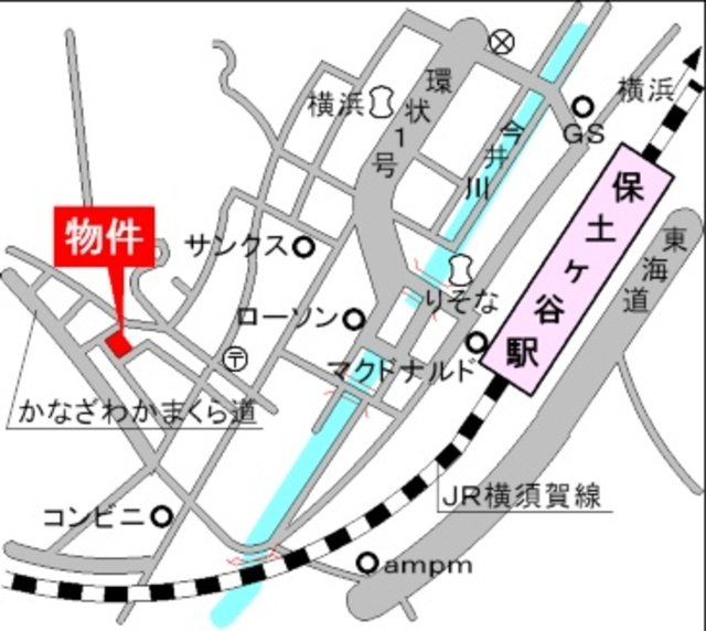 メゾン　ミルトスの地図