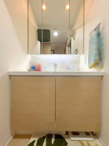 グランドターミナルタワー本八幡の独立洗面台|洗面化粧台